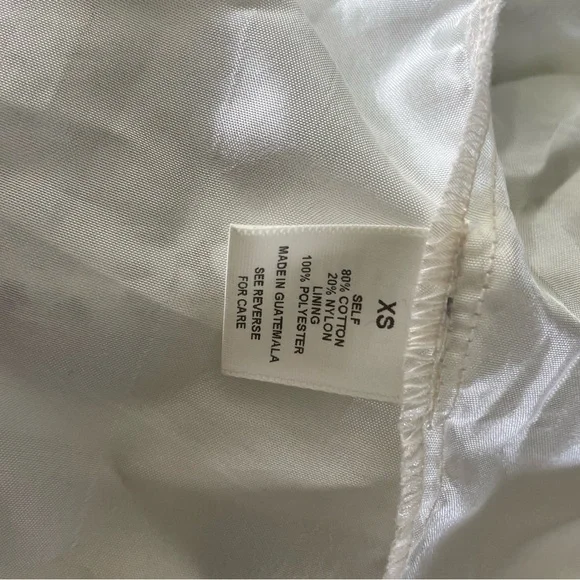 Everleigh Sleeveless Cream Lace Dress with Black Lace Accents, XS - Picture 7 of 9